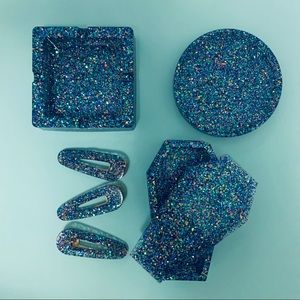 Blue Sparkle Set 6pc
